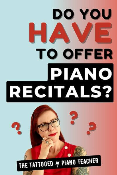 How I Plan My Year As A Piano Teacher Piano Recitals Festivals