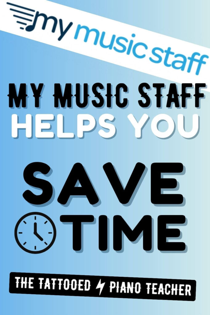 mymusicstaff. my music staff helps you save time. the tattooed piano teacher.
