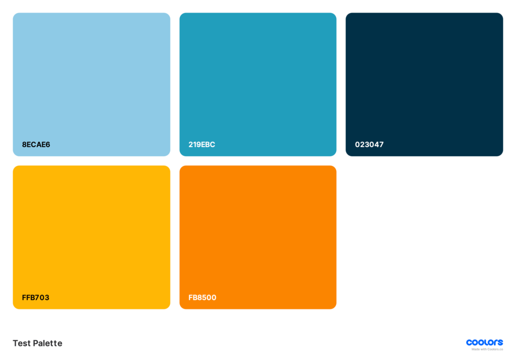 coolors piano studio color palette pdf screenshot