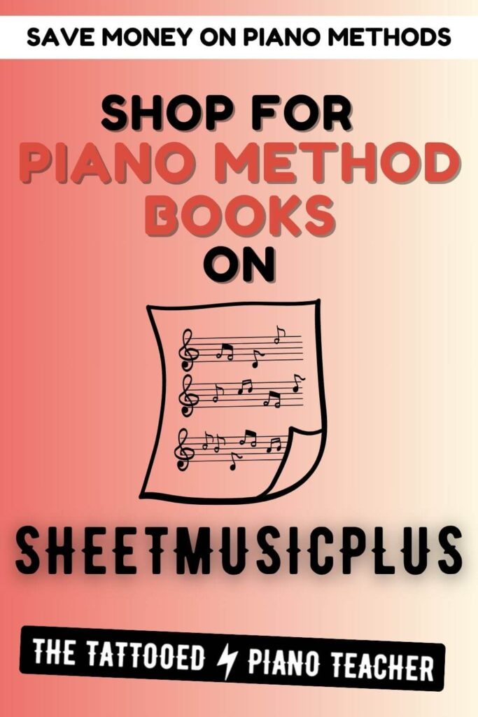 save money on piano methods: shop for piano method books on sheetmusicplus. The tattooed piano teacher.