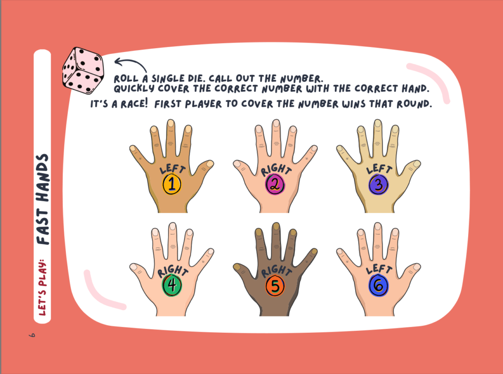 fast hands game. piano skill set pre-reading technique book