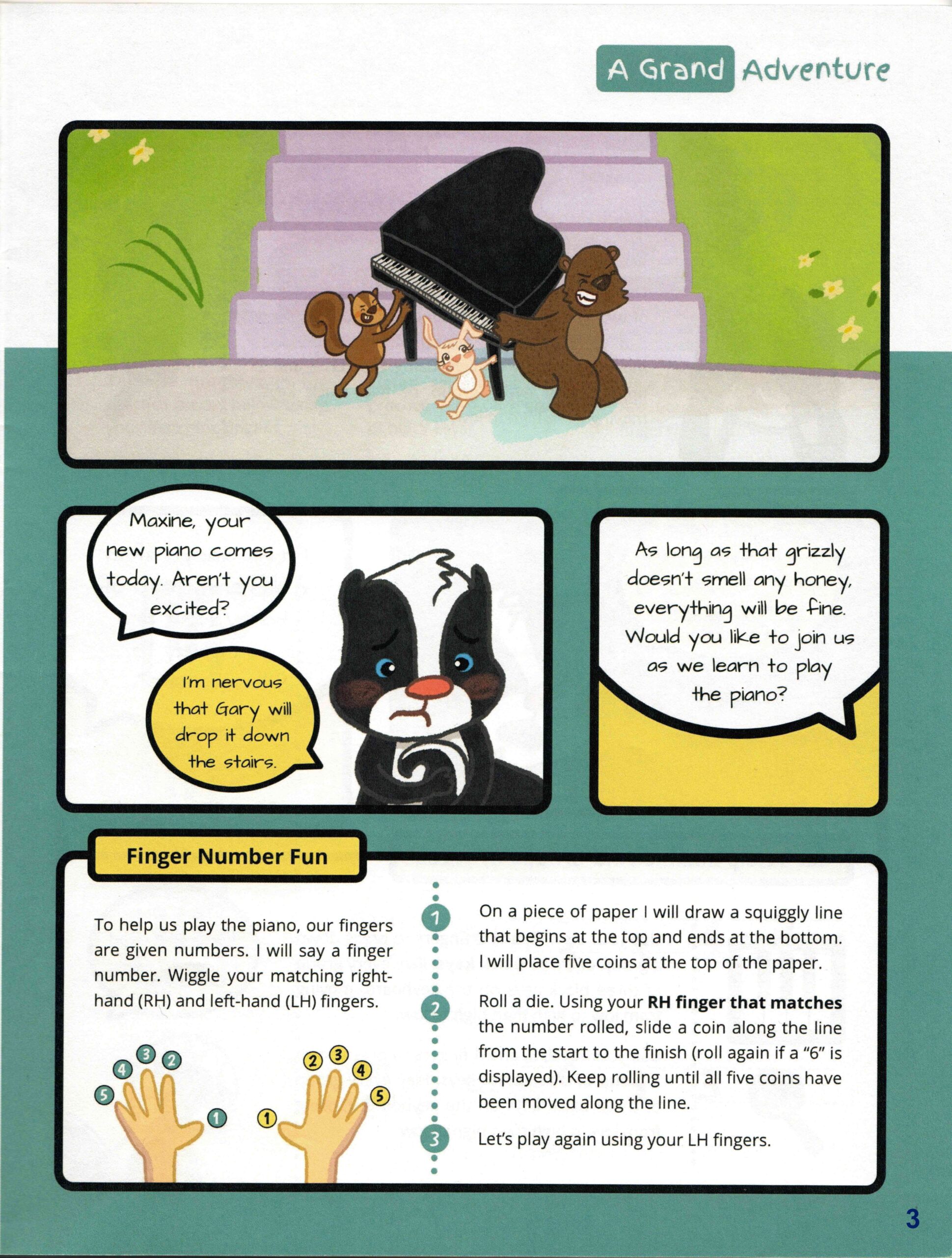 wunderkeys primer book 1. a grand adventure