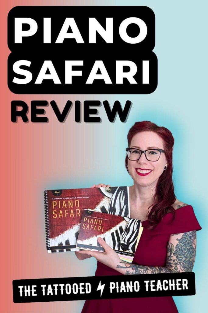piano safari review. the tattooed piano teacher