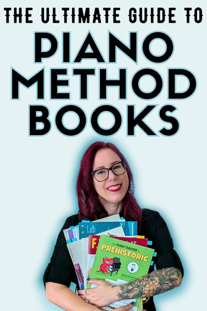 piano method books, core books, ultimate guide to piano methods. the tattooed piano teacher